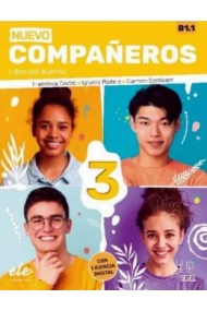 Cover of Nuevo Compañeros 3: Libro del alumno (Con licencia digital)