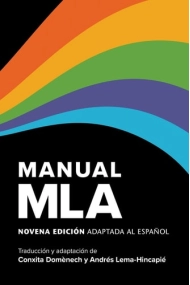 Cubierta de Manual MLA: Novena edición adaptada al español (Spanish Edition)