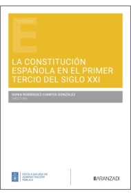 Cubierta de La Constitución española en el primer tercio del Siglo XXI