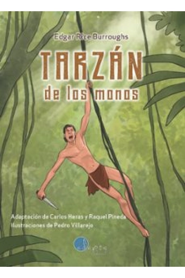 Cubierta de Tarzán de los monos — Edgar Rice Burroughs