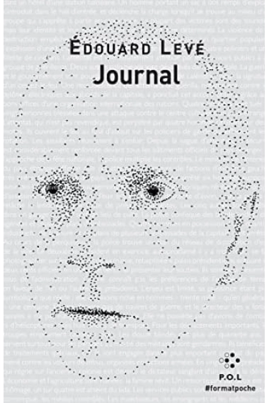 Coberta de Journal — Édouard Levé