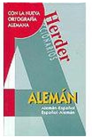 Cubierta de Diccionario Herder Alemán-Español/Español-Alemán