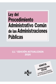 Cubierta de Ley del Procedimiento Administrativo Común de las Administraciones Públicas