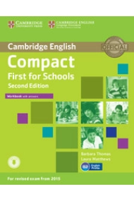 Cubierta de Compact First for Schools. 2n Ed. Workbook with Answers + Audio