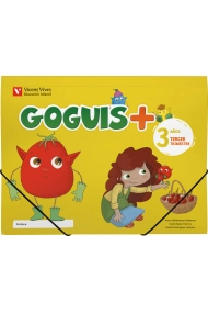 Cover of GOGUIS PLUS P3 CARPETA 3 TRIMESTRE