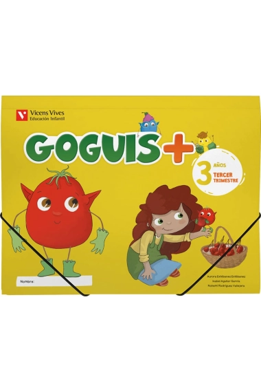Cover of GOGUIS PLUS P3 CARPETA 3 TRIMESTRE — Various authors