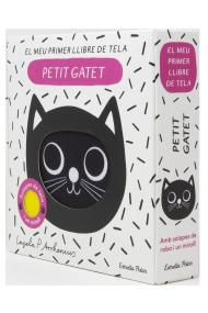 Cubierta de Petit gatet. El meu primer llibre de tela