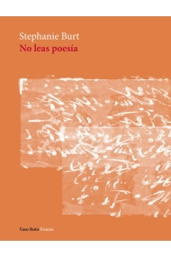 Cubierta de No leas poesía