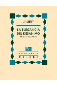 Cubierta de La elegancia del desánimo