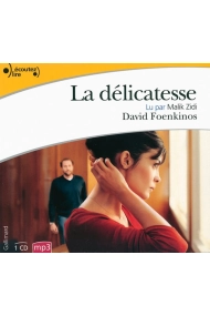 Cubierta de La Delicatesse, Lu Par Malik Zidi (1 CD MP3) (French Edition)