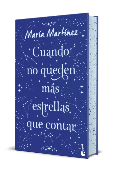 Coberta de Cuando no queden más estrellas que contar. Edición especial con cantos decorados — María Martínez