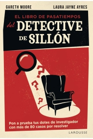 Cubierta de El libro de pasatiempos del detective de sillón