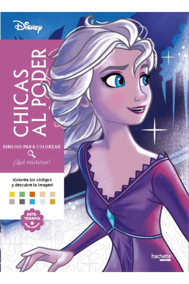 Cubierta de Dibujos para colorear, ¡qué misterio! Chicas al poder — Varios autores
