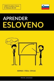 Cover von Aprender Esloveno - Rápido / Fácil / Eficaz: 2000 Vocablos Claves