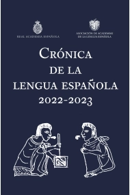 Cubierta de Crónica de la lengua española 2022-2023
