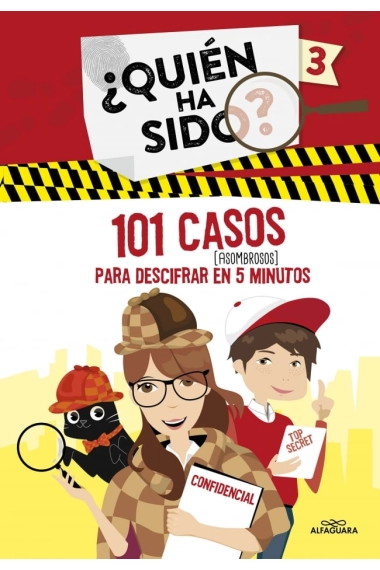 Coberta de 101 casos (asombrosos) para descifrar en 5 minutos (¿Quién ha sido? 3) — Vv.aa.