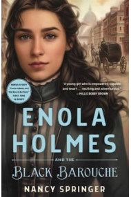 Cover von ENOLA HOLMES AND THE BLACK BAROUCHE