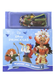 Cubierta de Princesas. Vísteme con imanes 2