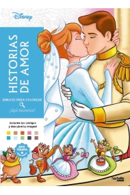 Cubierta de Dibujos para colorear, ¡qué misterio!  Historias de amor