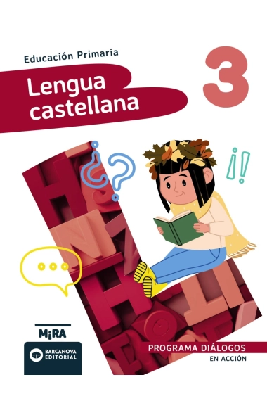 Coberta de Lengua castellana 3. Diálogos. En acción — S.A. Grupo Anaya