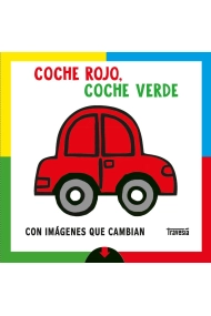 Cubierta de Coche rojo, coche verde