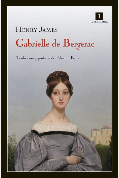 Cubierta de Gabrielle de Bergerac — Henry James