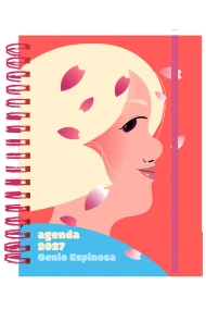 Cubierta de Agenda anual semanal 2027 Genie Espinosa