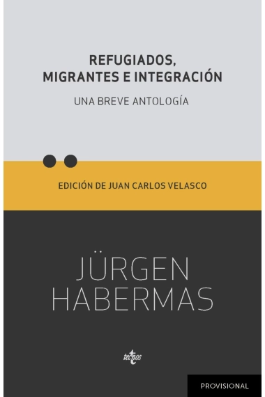 Coberta de Refugiados, migrantes e integración — Jürgen Habermas