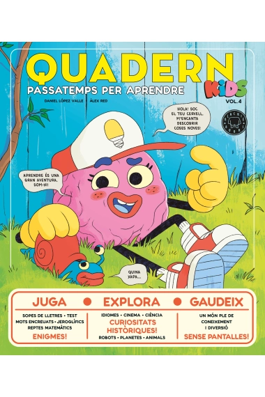 Cubierta de Quadern KIDS vol. 4 — Daniel López Valle