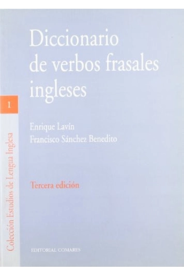 Cover of Diccionario de verbos frasales ingleses — Enrique Lavín and Francisco Sánchez Benedito