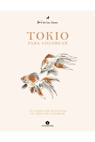 Cubierta de Tokio para colorear